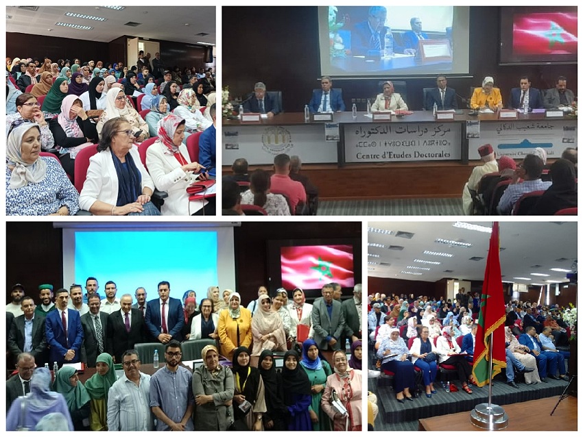 الدكتور البونوحي البشير يرصد الجدور التاريخية للصحراء المغربية من رحاب جامعة شعيب الدكالي بالجديدة.