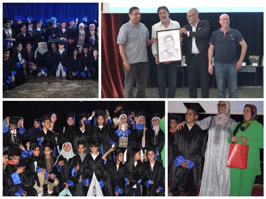 اعدادية حليمة السعدية بالجديدة تحتفي بالتلاميذ المتفوقين