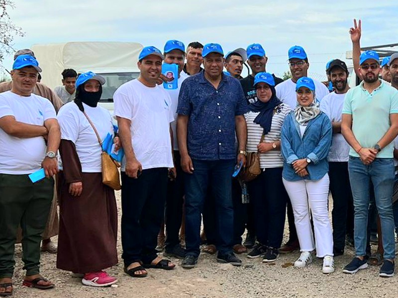 انطلاق الحملة الانتخابية للانتخابات الجزئيه للمنافسة على مقعد شاغر بجماعة الحوزية