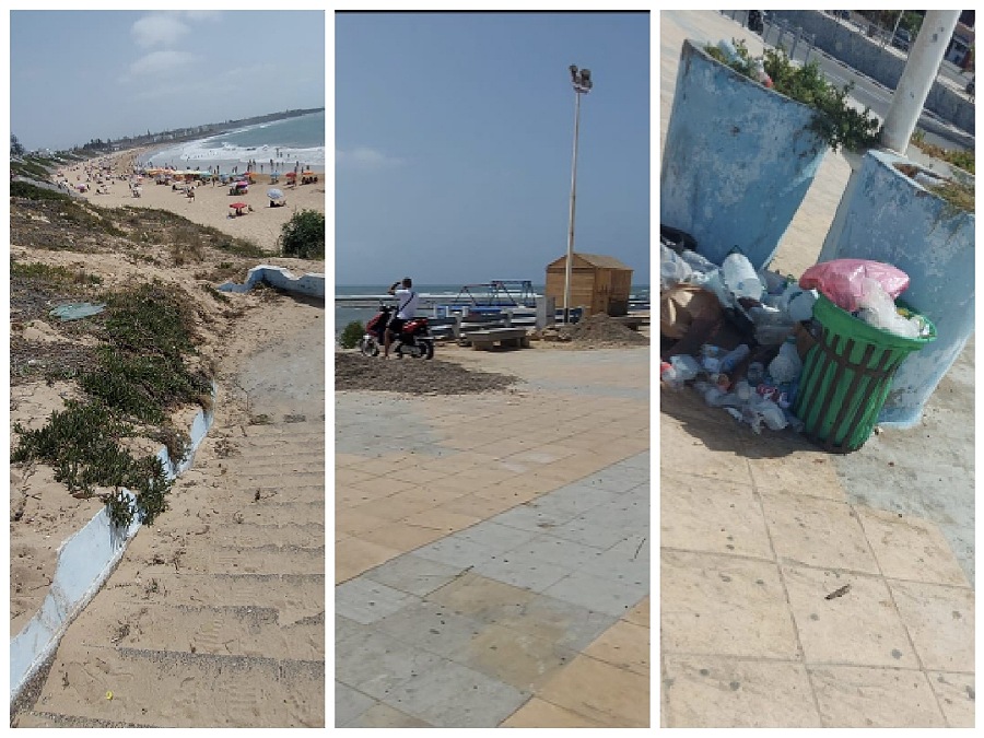 إقصاء شاطئ سيدي بوزيد من شهادة اللواء الأزرق يسائل مجلس جماعة مولاي عبد الله