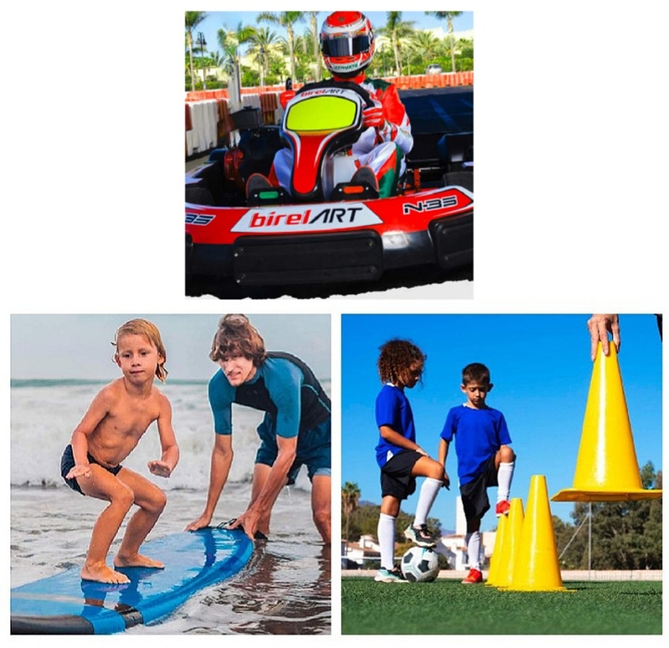 منتجع ''مازاغان '' يطلق 3 أكاديميات في رياضات كرة القدم وركوب الأمواج والكارتينغ بمناسبة الموسم الصيفي