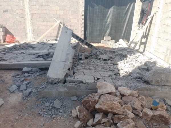 السلطة تشن حملة لهدم المباني العشوائية بجماعة اولاد غانم