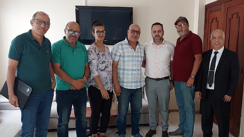 فيدرالية جمعيات الأحياء السكنية بالجديدة في لقاء مع مندوبية الصحة لتدارس الوضع الصحي بالمدينة