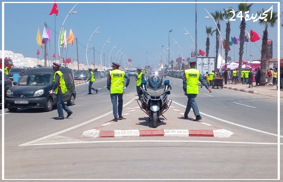 موسم مولاي عبد الله : إيقاف 58 مبحوث عنه بعد تنقيط 8000 شخص وإيقاف 180 شخصا في قضايا جنحية وجنائية