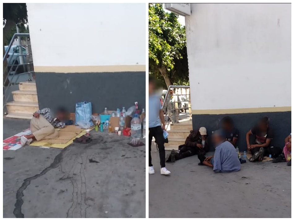 انتشار ظاهرة المشردين ومدمني الكحول على مستوى ساحة مسرح عفيفي