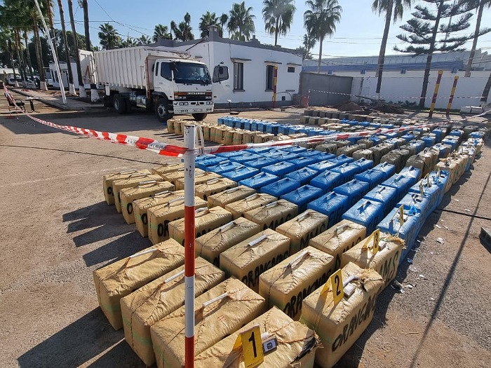 الدرك الملكي يحجز أزيد من 8 أطنان من مخدر الحشيش بتراب اقليم الجديدة