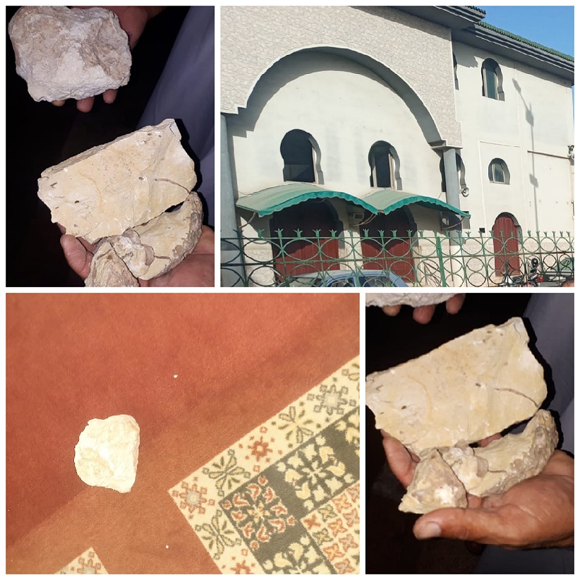 جانح يرشق المصلين بالحجارة داخل مسجد التازي بالجديدة