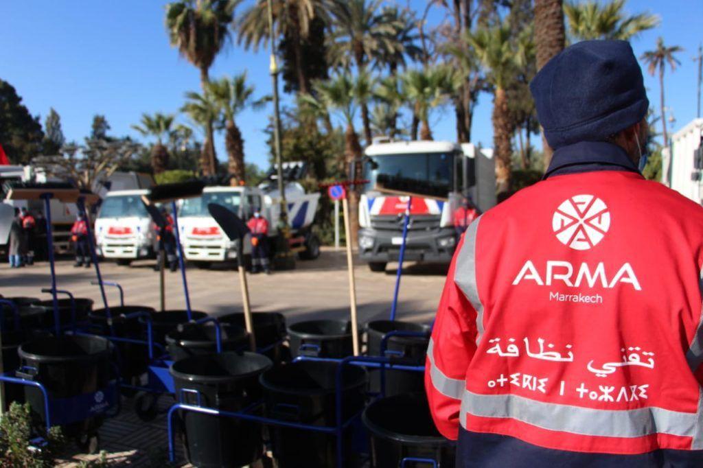 مجهودات كبيرة لجماعة الجديدة من أجل تجاوز إكراهات المرحلة الإنتقالية بقطاع النظافة