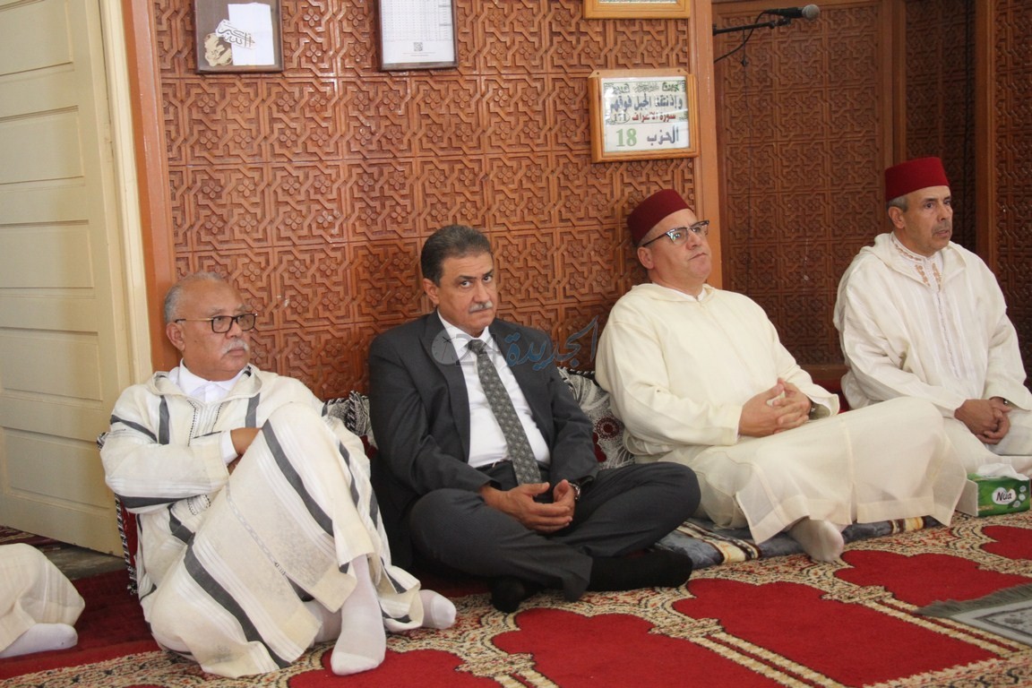 بالصور ... عامل إقليم الجديدة يترأس حفل ديني تخليدا ذكرى وفاة الملك الراحل الحسن الثاني