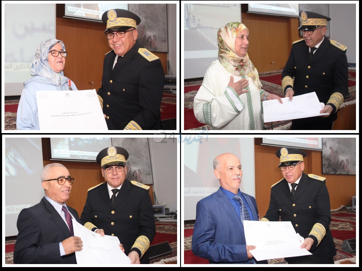 بالصور . . . عامل إقليم الجديدة  يوشح  صدور عدد من المنعم عليهم بأوسمة ملكية بمناسبة ذكرى  المسيرة الخضراء