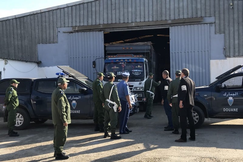 جمارك الجرف الأصفر تحجز أزيد من 40 طنا من البنزين المهرب باقليم الجديدة