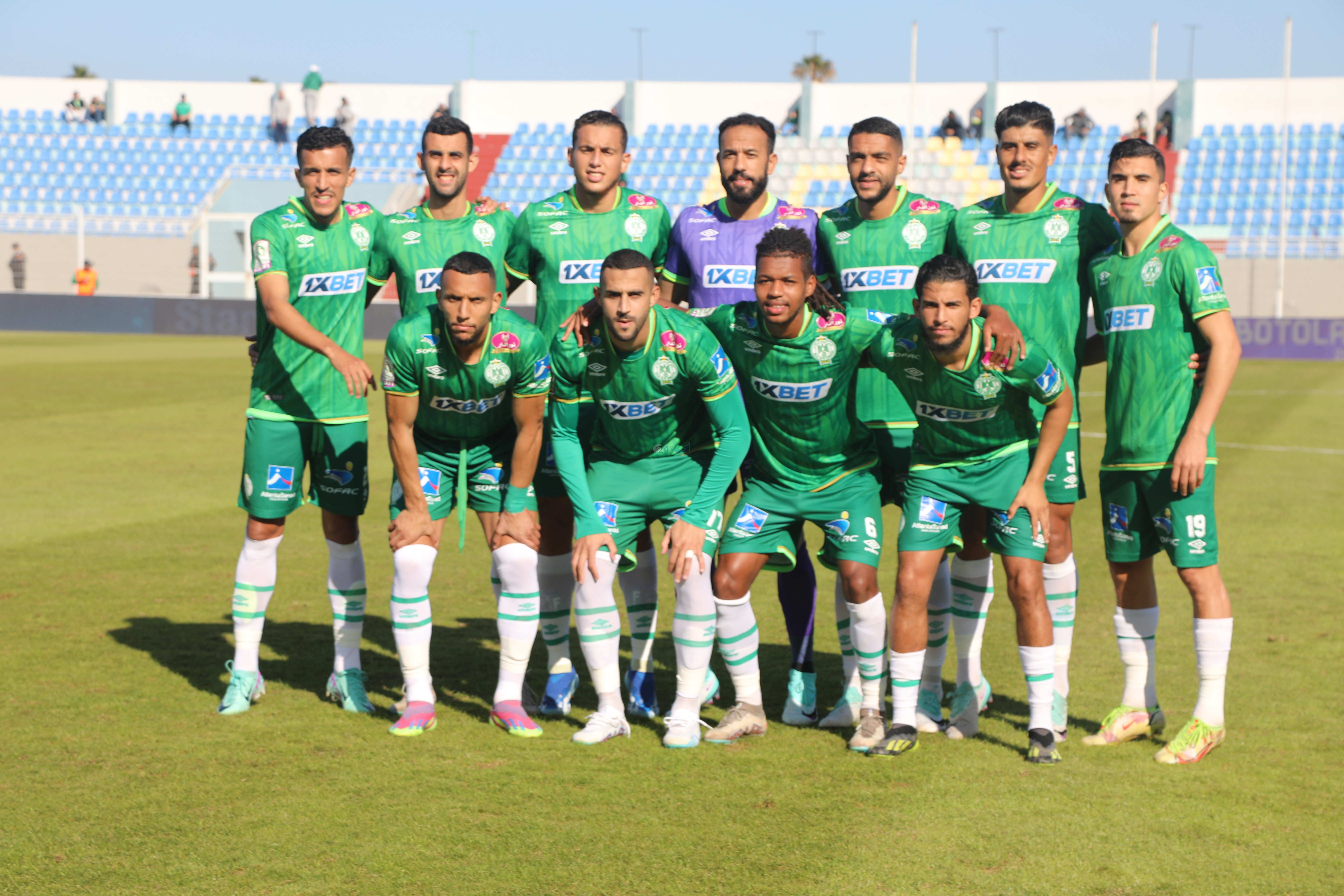 بملعب العبدي بالجديدة الرجاء الرياضي البيضاوي  يفوز على ضيفه فريق شباب المحمدية