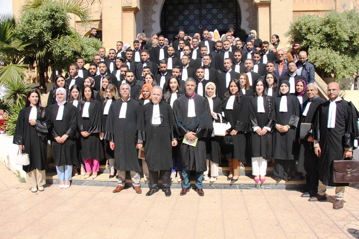 استئنافية الجديدة تحتضن حفل تخرج 67 محاميا متمرنا بهيئة المحامين بالجديدة