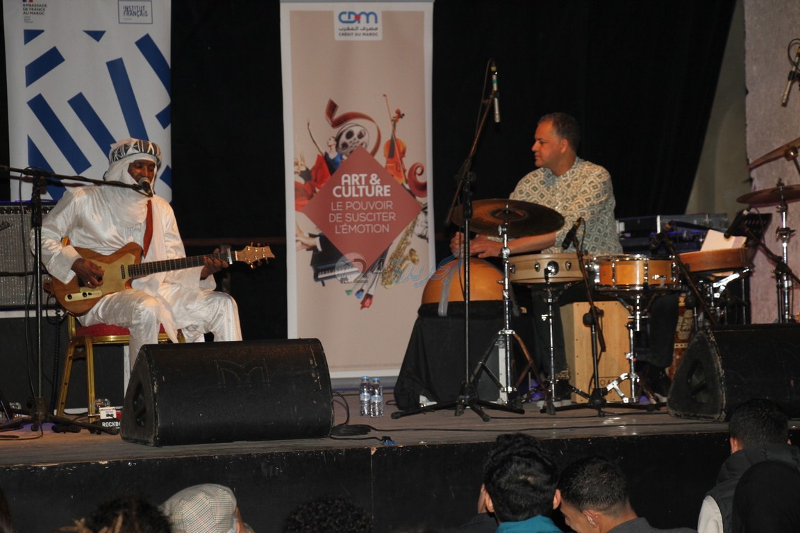 جمهور غفير في افتتاحية أمسيات ليالي رمضان من تنظيم المعهد الفرنسي بمدينة الجديدة