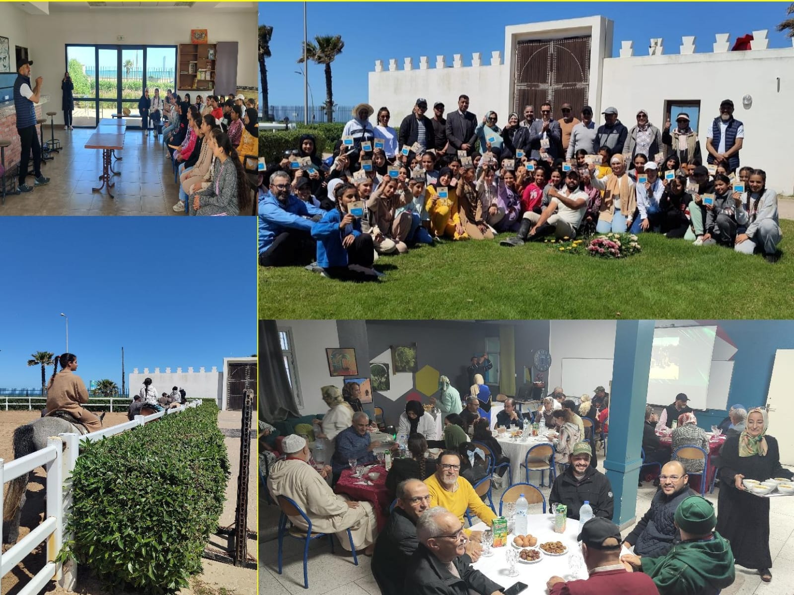 النادي الملكي للفروسية بالجديدة.. مؤسسة نموذجية تزاوج بين مهنة الفرس والفروسية والعمل الاجتماعي