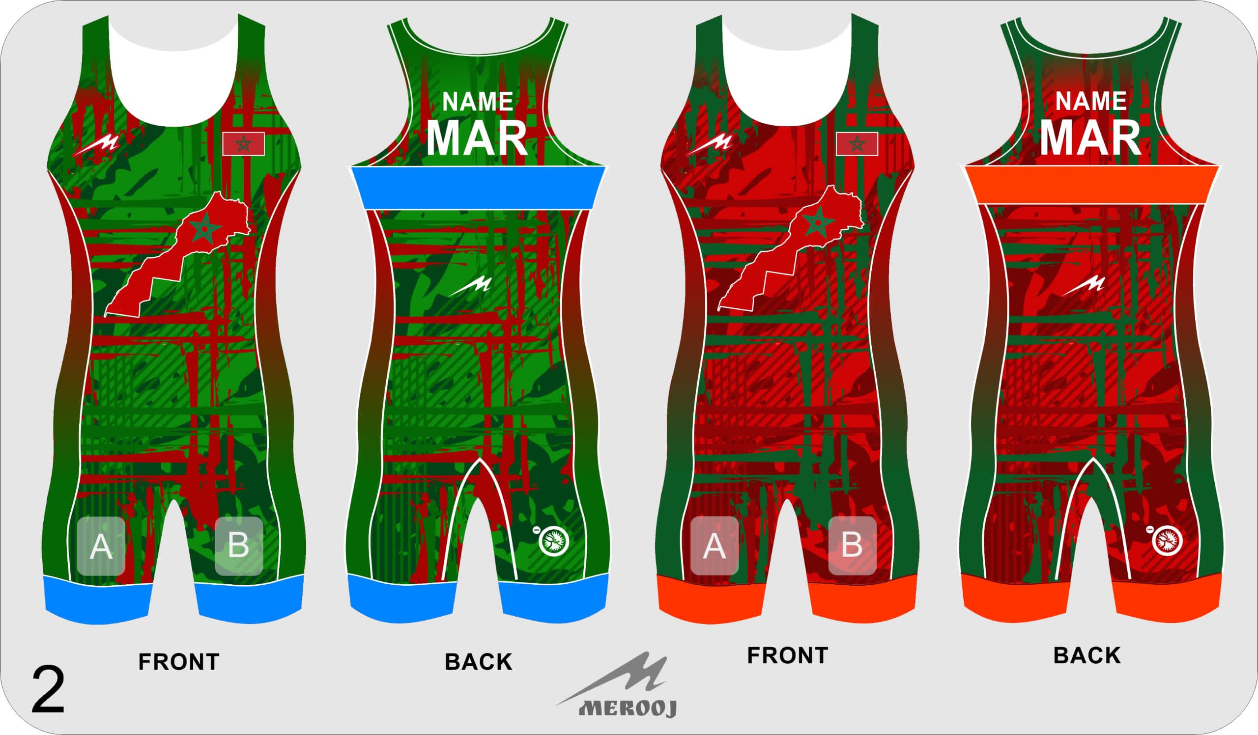 الاتحاد الدولي للمصارعة يصادق على أقمصة للمنتخب المغربي للمصارعة تحمل الخريطة الوطنية
