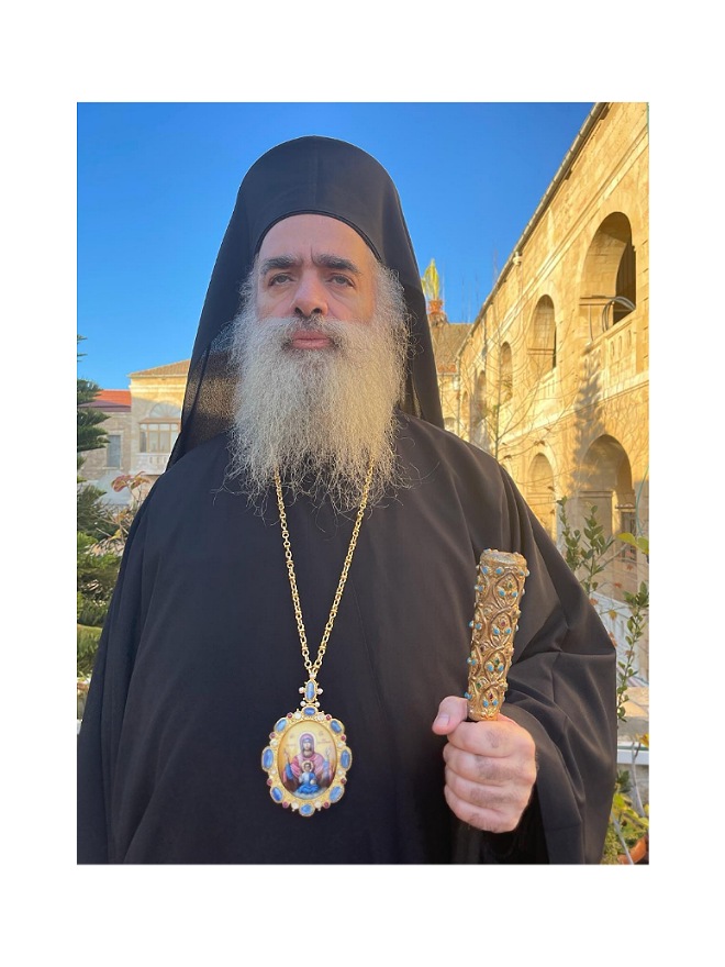 رئيس أساقفة القدس المطران عطا الله حنا يوجه رسالة إلى مؤسسة شعيب الصديقي الدكالي الدكالي