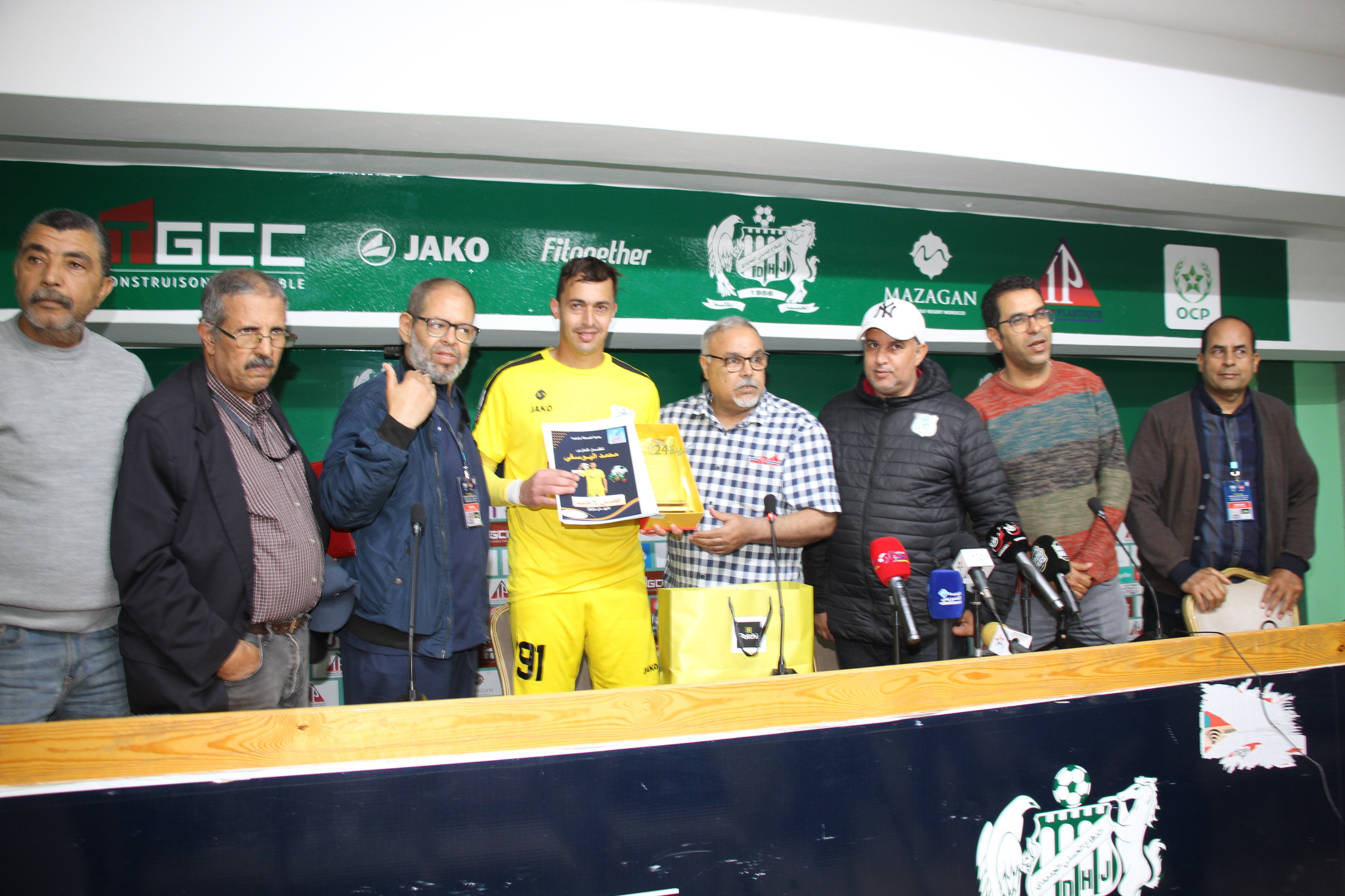 جمعية الصحافة بالجديدة  تختار الحارس محمد اليوسفي نجما لشهر ماي