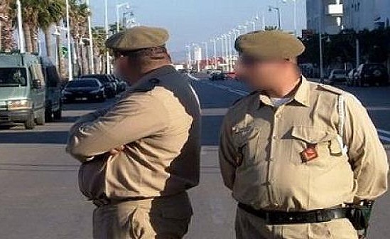 القوات المساعدة توقف مواطنا اعتدى بالسلاح الأبيض على موظفين ومرتفقين بملحقة ادارية بالجديدة