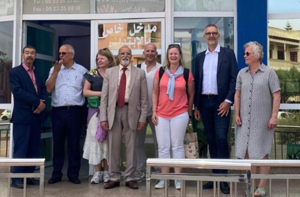 مؤسسة الزيتونة الخاصة بالجديدة تستضيف طاقما تربويا من مؤسسة لتكويـن المعلمين و الأساتذة ببلجيكا