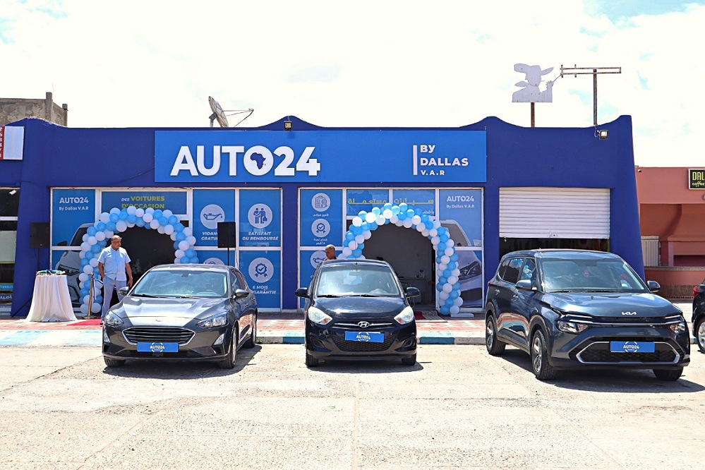 العلامة التجارية الرائعة في تسويق السيارات المستعملة Auto 24 تفتتح فرعا لها بمدينة الجديدة