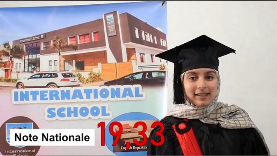تلميذة من المدرسة الدولية بالجديدة تحصل على معدل 19.33 في المعدل الوطني للباكالوريا