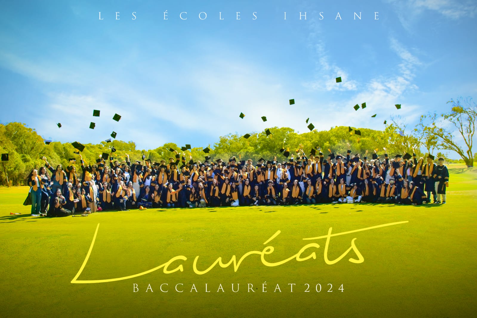 شاهد.. الثانوية التأهيلية إحسان بالجديدة تحتفي بتلامذتها المتفوقين في الباكالوريا