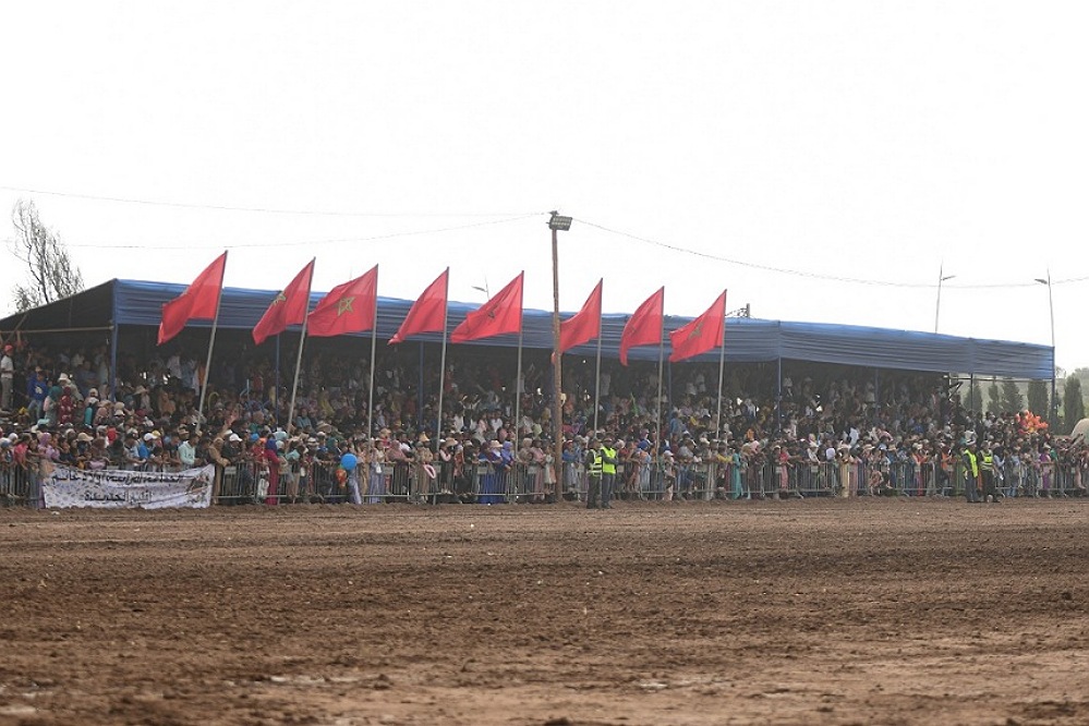 مهرجان أولاد غانم بإقليم الجديدة يصادف متابعة جماهيرية كبيرة في نسخته الثانية