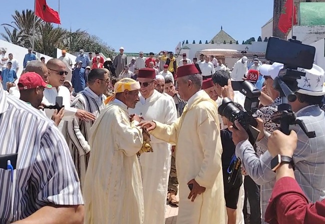 عامل إقليم الجديدة يشرف على افتتاح موسم مولاي عبد الله