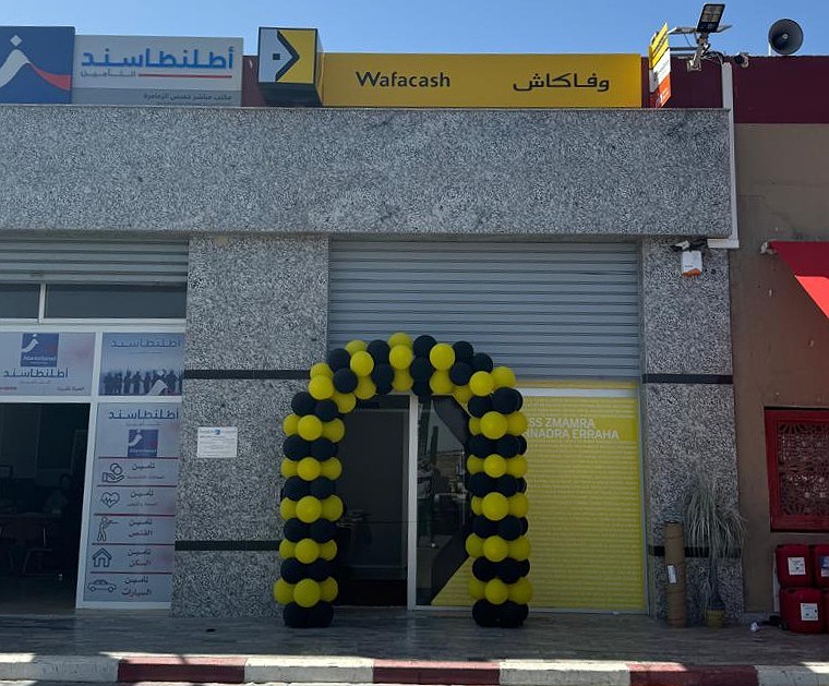 افتتاح وكالة ''وفاكاش'' لتحويل الأموال بفضاء الراحة قرب مدينة الزمامرة