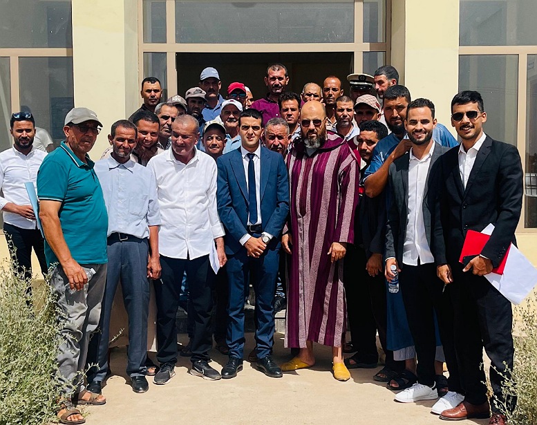 قائد قيادة سانية برݣيݣ ورئيس المجلس الجماعي يعقدان لقاء تحسيسي مع المجتمع المدني حول ترشيد الماء