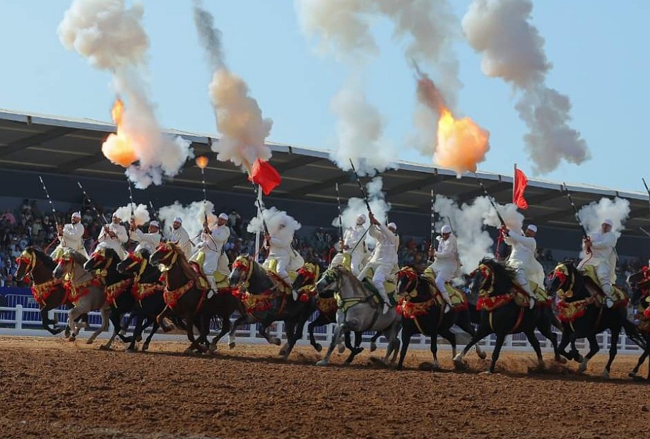 انطلاق الأدوار النهائية لجائزة محمد السادس للتبوريدة بمعرض الفرس للجديدة