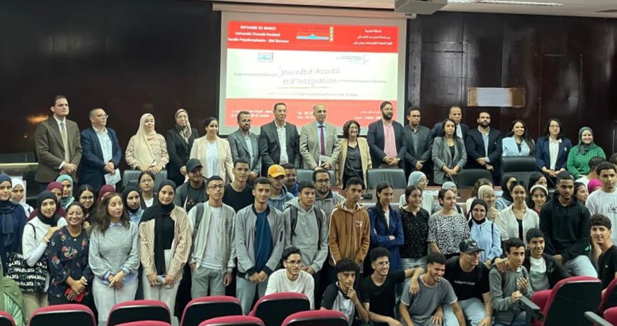 بالصور.. الكلية متعددة التخصصات لسيدي بنور تستقبل طلبتها الجدد