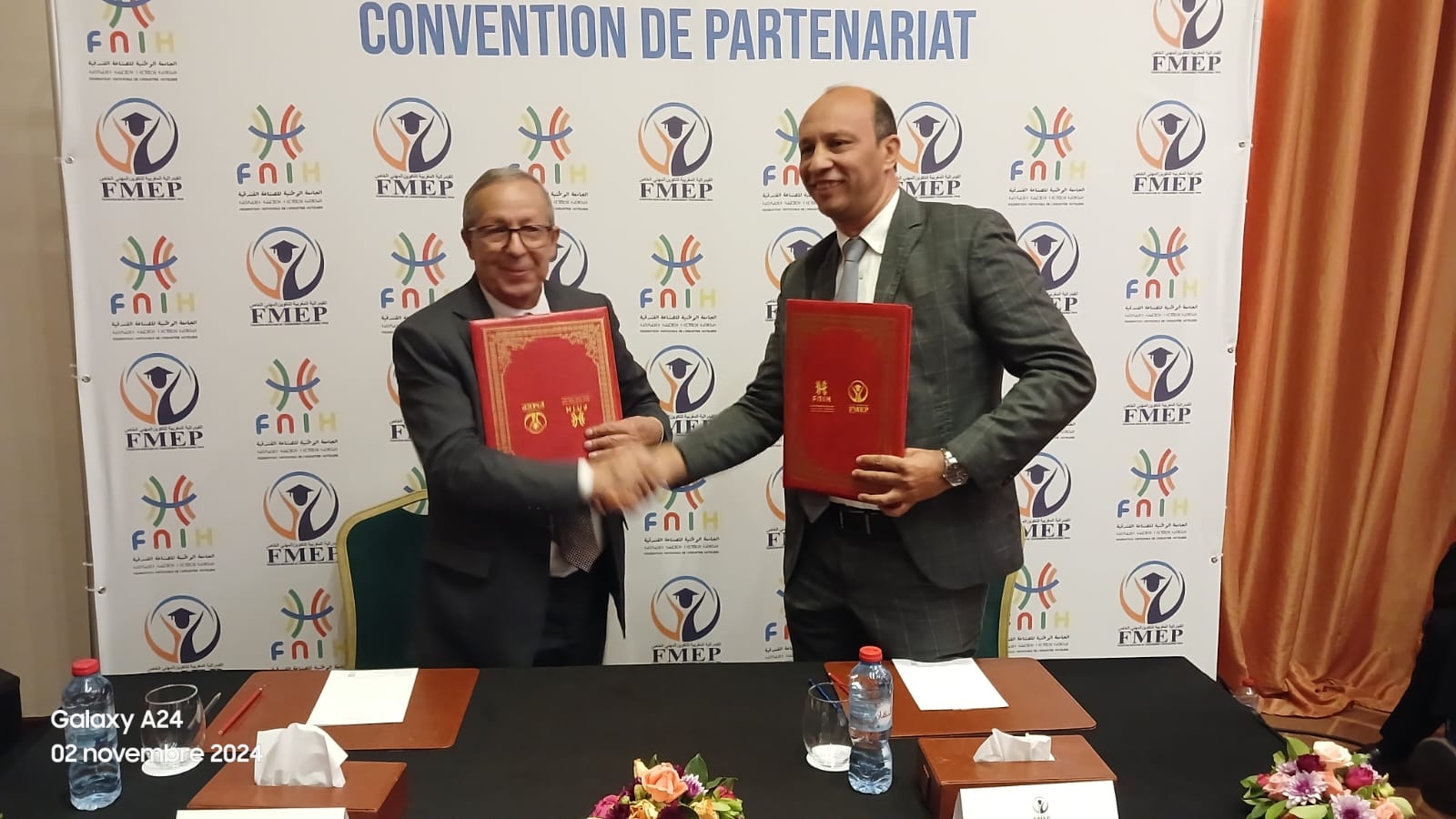 التوقيع على اتفاقية شراكة بين الفدرالية الوطنية للصناعة الفندقية، والفيدراية المغربية للتكوين المهني الخاص