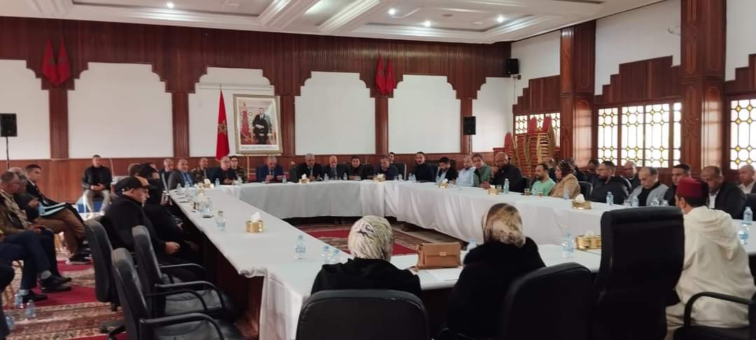 عامل إقليم الجديدة يزور  جماعة أزمور  للاطلاع على الملفات العالقة