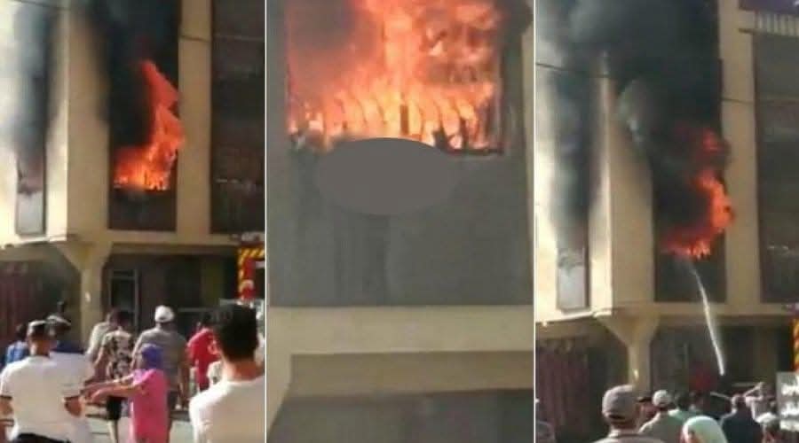 مصرع شقيقين ونجاة ثالث بسبب حريق داخل منزل بوسط الجديدة