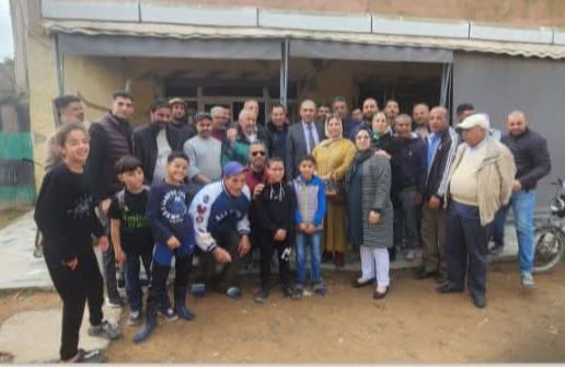 زيارة عامل الجديدة ورئيس المجلس الإقليمي لدوار الطاجين ودوار الغربية للوقوف على وضعية المنطقة واللقاء مع الساكنة