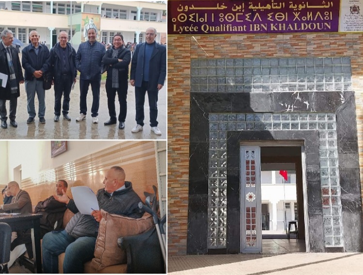 استعدادات للاحتفال بالذكرى المئوية لتأسيس ثانوية ابن خلدون بالجديدة