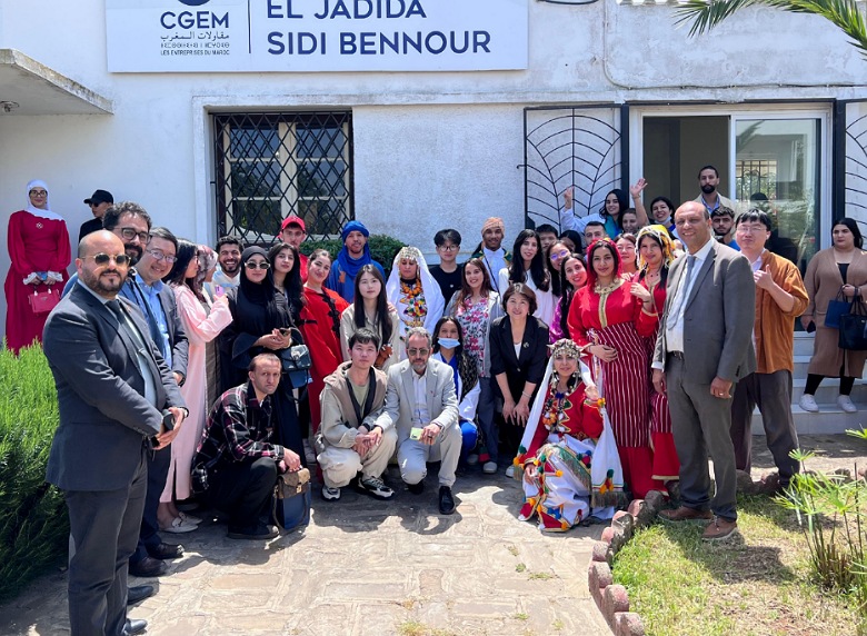 وفد صيني في ضيافة مجموعة إكما سكول الدولية للصحة ومشاركة مميزة في اليوم الثقافي المغربي-الصيني بالجديدة