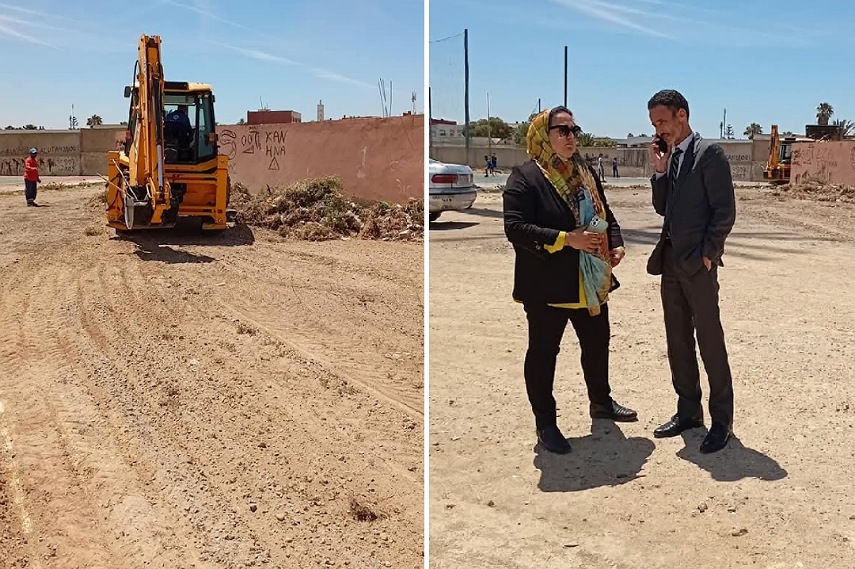 الجديدة : انطلاق تهيئة السوق المؤقت لبيع السمك وسط إشادة المهنيين