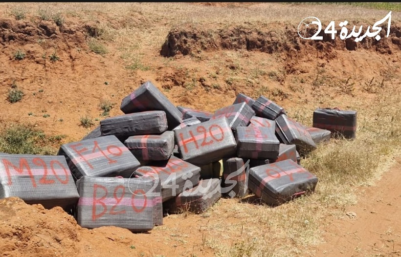 عااجل.. درك الجديدة يضبط 100 رزمة من الشيرا و8 عربات ضمنها شاحنة بمدينة الجديدة