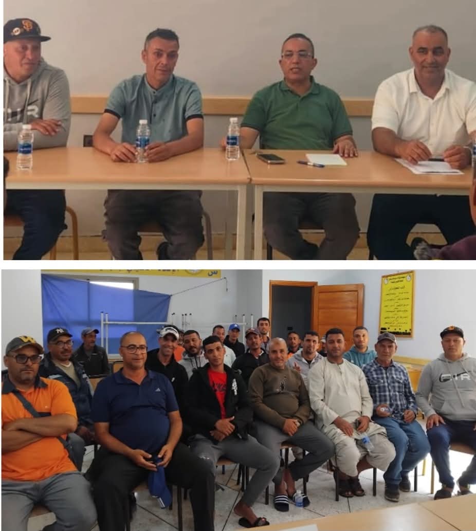 انتخاب نور الدين شبي كاتبا لنقابة الصيد البحري التقليدي والطحالب البحرية بالجديدة  .