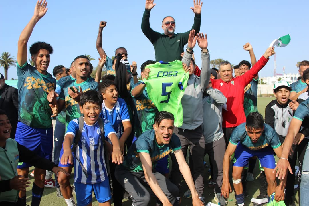 الرجاء الجديدي يحقق الصعود إلى القسم الوطني الأول هواة