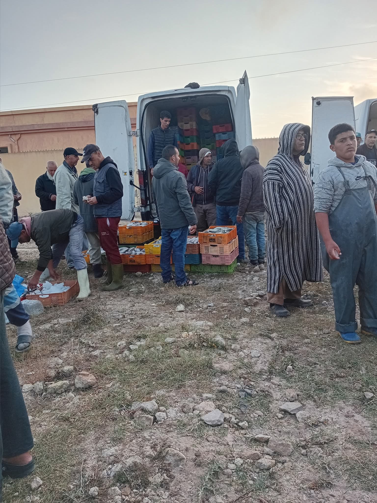 منحرفون يفرضون إتاوات على بائعي السمك بـرحبة الجديدة وسط استياء المهنيين