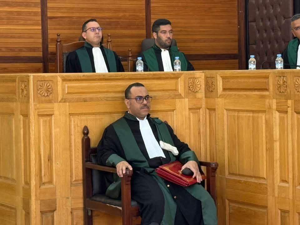 محكمة الجديدة تستقبل وكيل الملك الجديد محمد مسعودي في جلسة رسمية