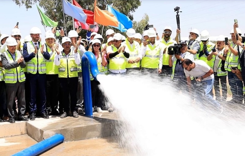 رسميا.. محطة تحلية المياه بالجرف الأصفر تبدأ في تزويد مدينة خريبكة بالماء الشروب