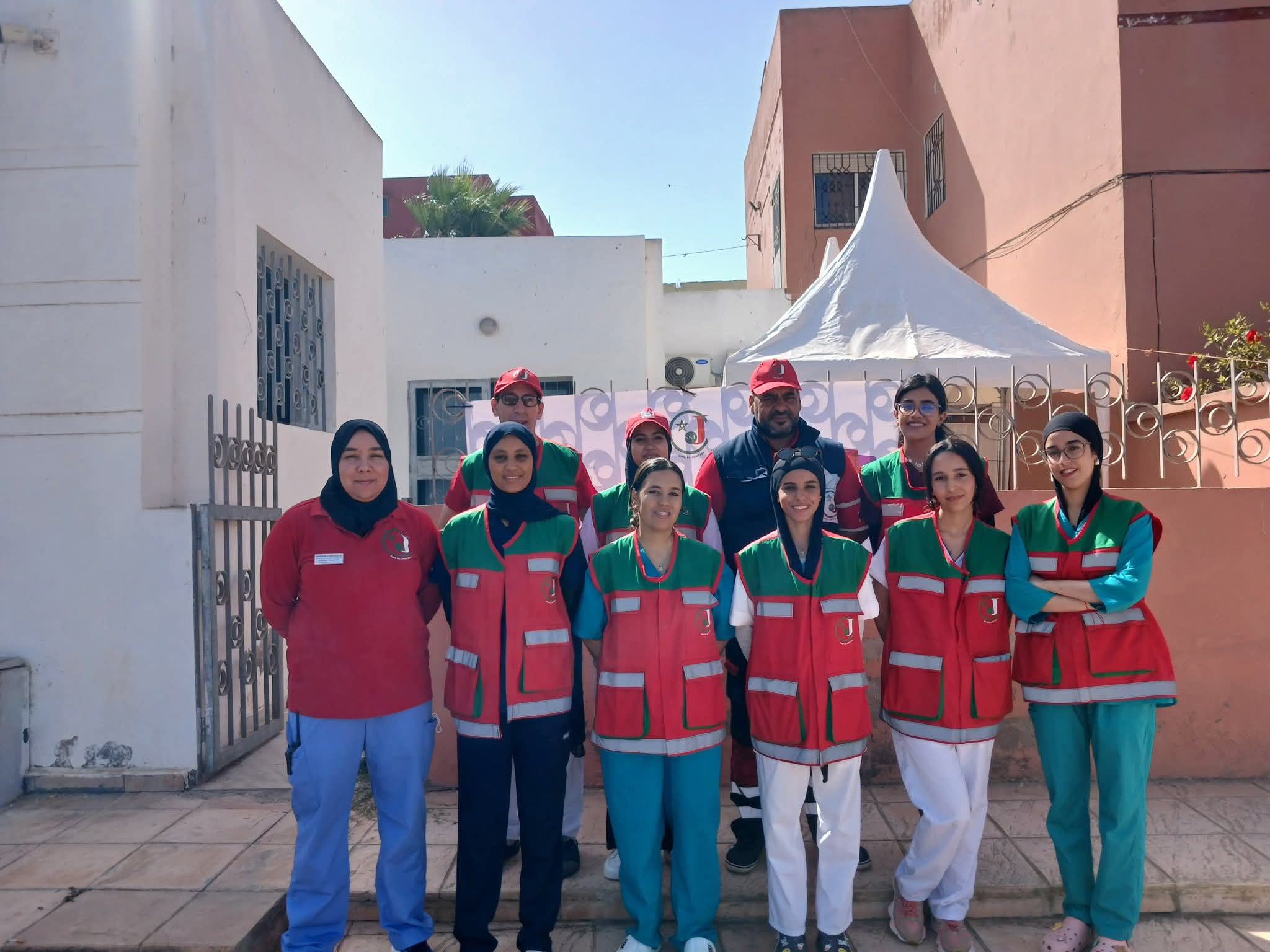 طاقم الإسعاف بتعاونية الجرف SST… جندي الخفاء بموسم مولاي عبد الله