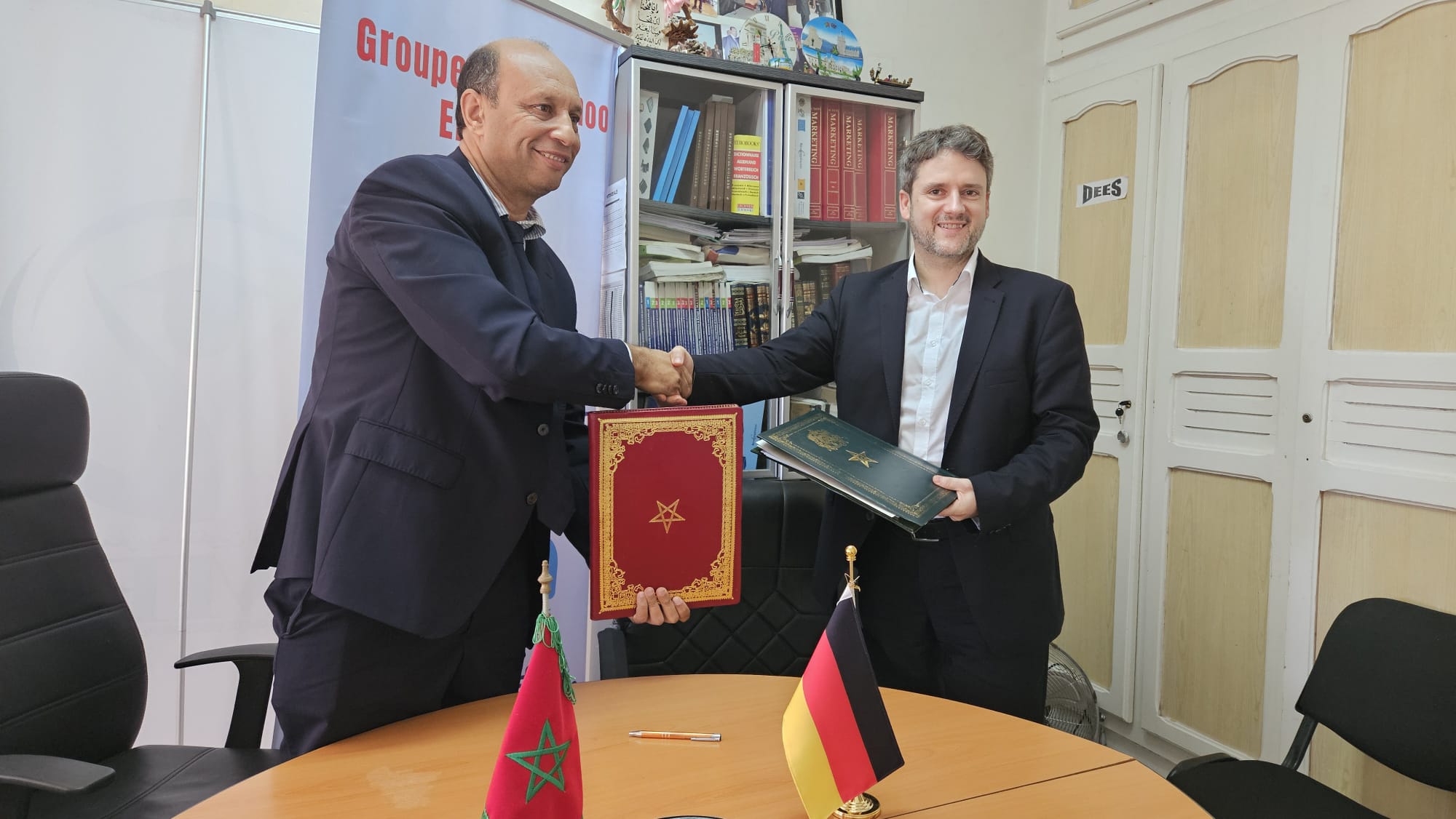 اتفاقية استراتيجية لتمكين خريجي ''إكما سكول'' الدولية للصحة بالجديدة من العمل في ألمانيا