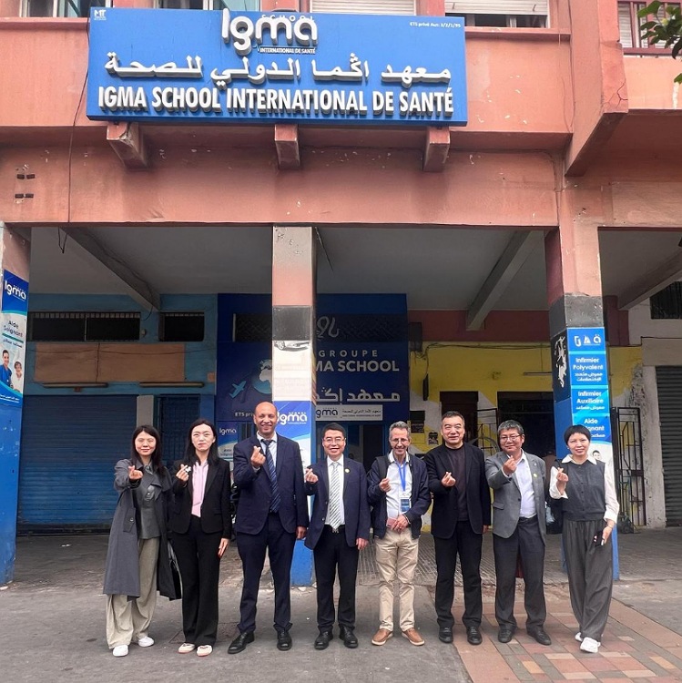 استمرار توافد الجامعات الصينية لعقد شراكات مع مجموعة إكما سكول بالجديدة