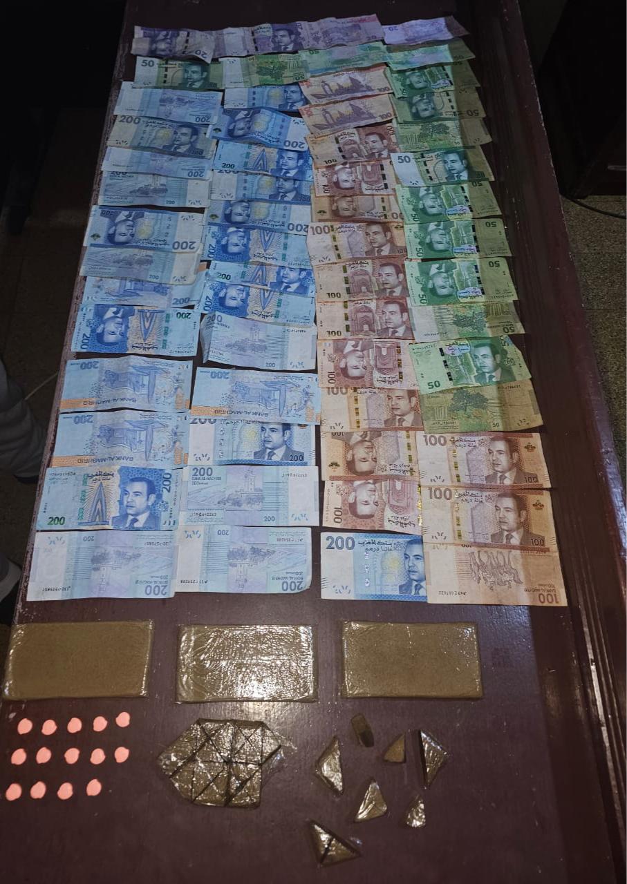 تفكيك شبكة لترويج المخدرات بمركز اولاد افرج باقليم الجديدة